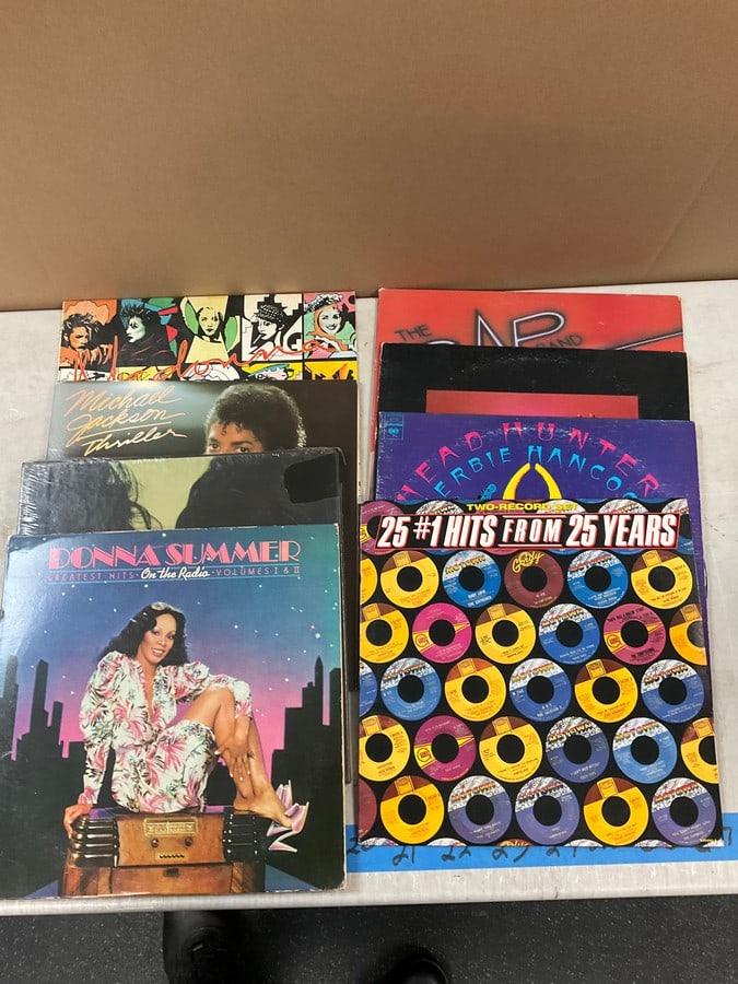 Lot of Albums including War, The Gap Band, Herbie Hancock, Michael Jackson and More: Lot of Albums including War, The Gap Band, Herbie Hancock, Michael Jackson and More