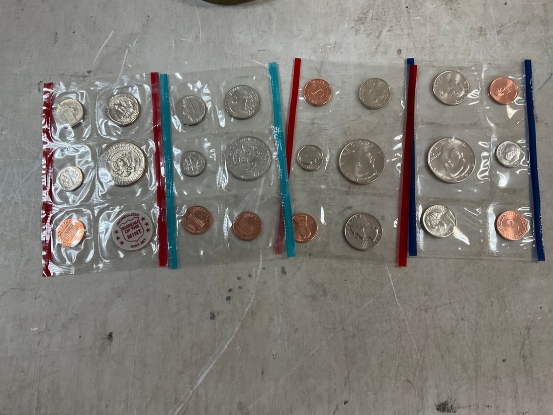 Lot of 2 Sets of 1971 and 1993 Proof Sets (1 of 1)