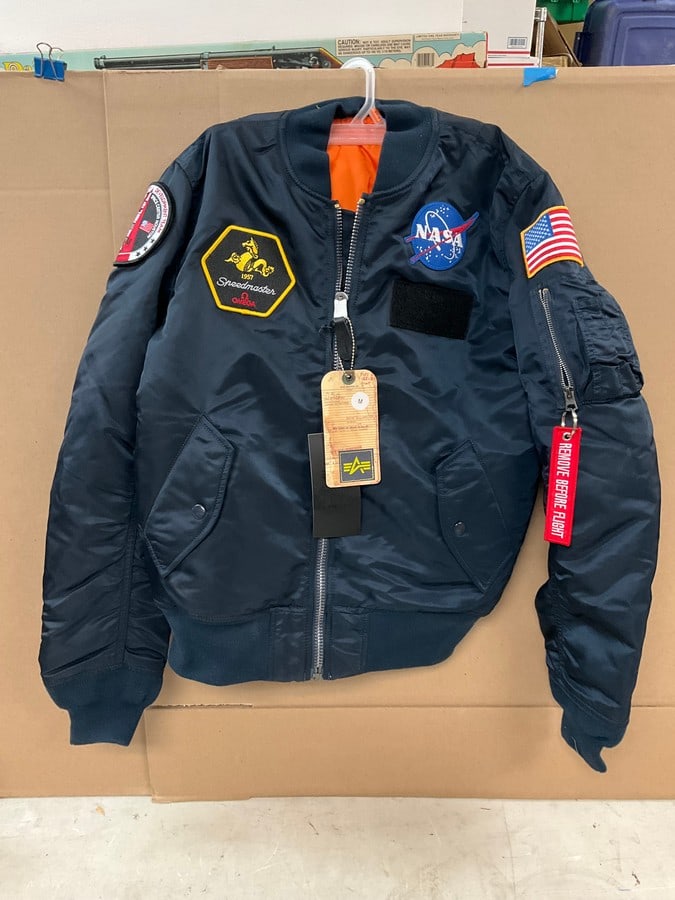 NWT Alpha Flight Jacket Replica Medium (1 of 1)