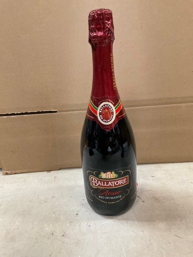Ballatore Rosso Red Spumante California Sparkling Wine (750 mL): Ballatore Rosso Red Spumante California Sparkling Wine (750 mL)