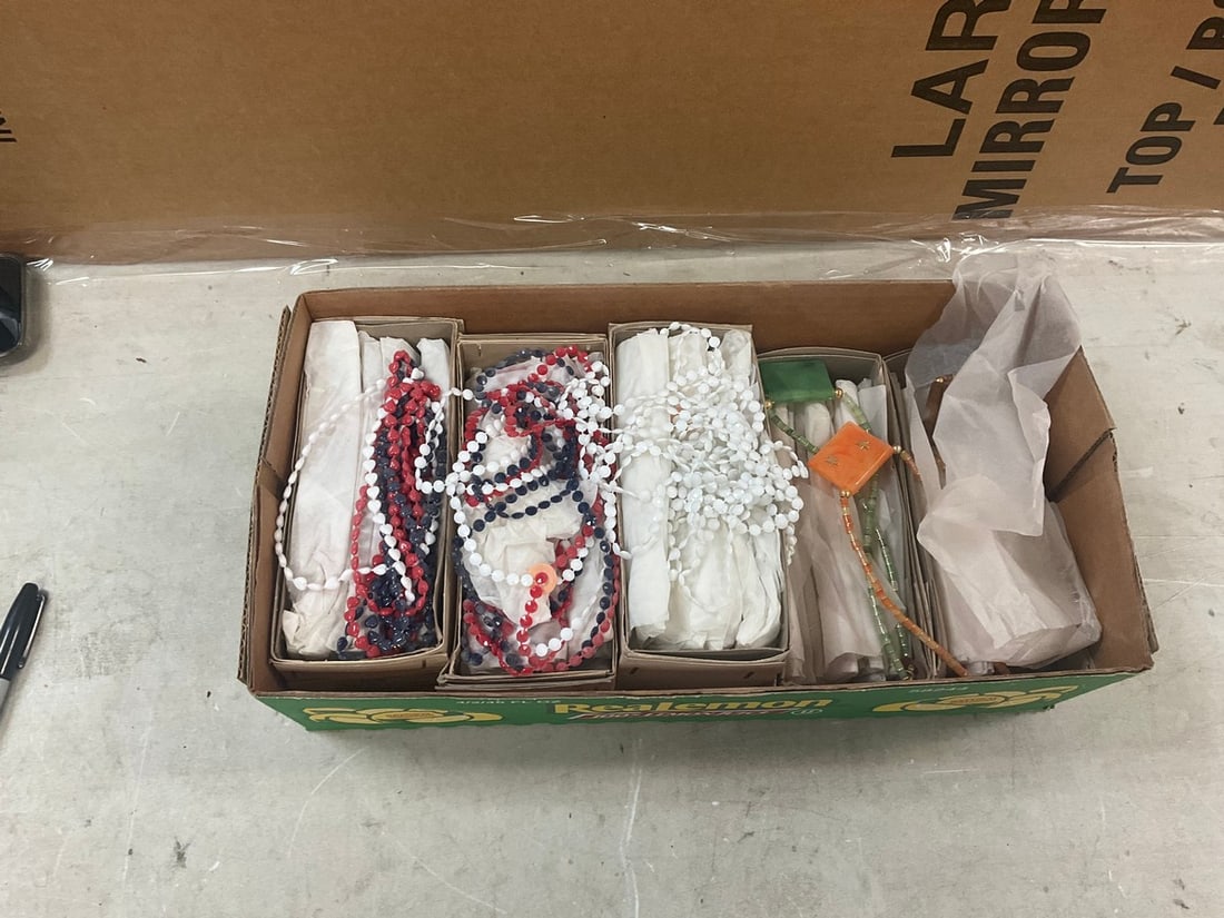 Lot of Assorted Beaded Necklaces, Earrings (1 of 1)