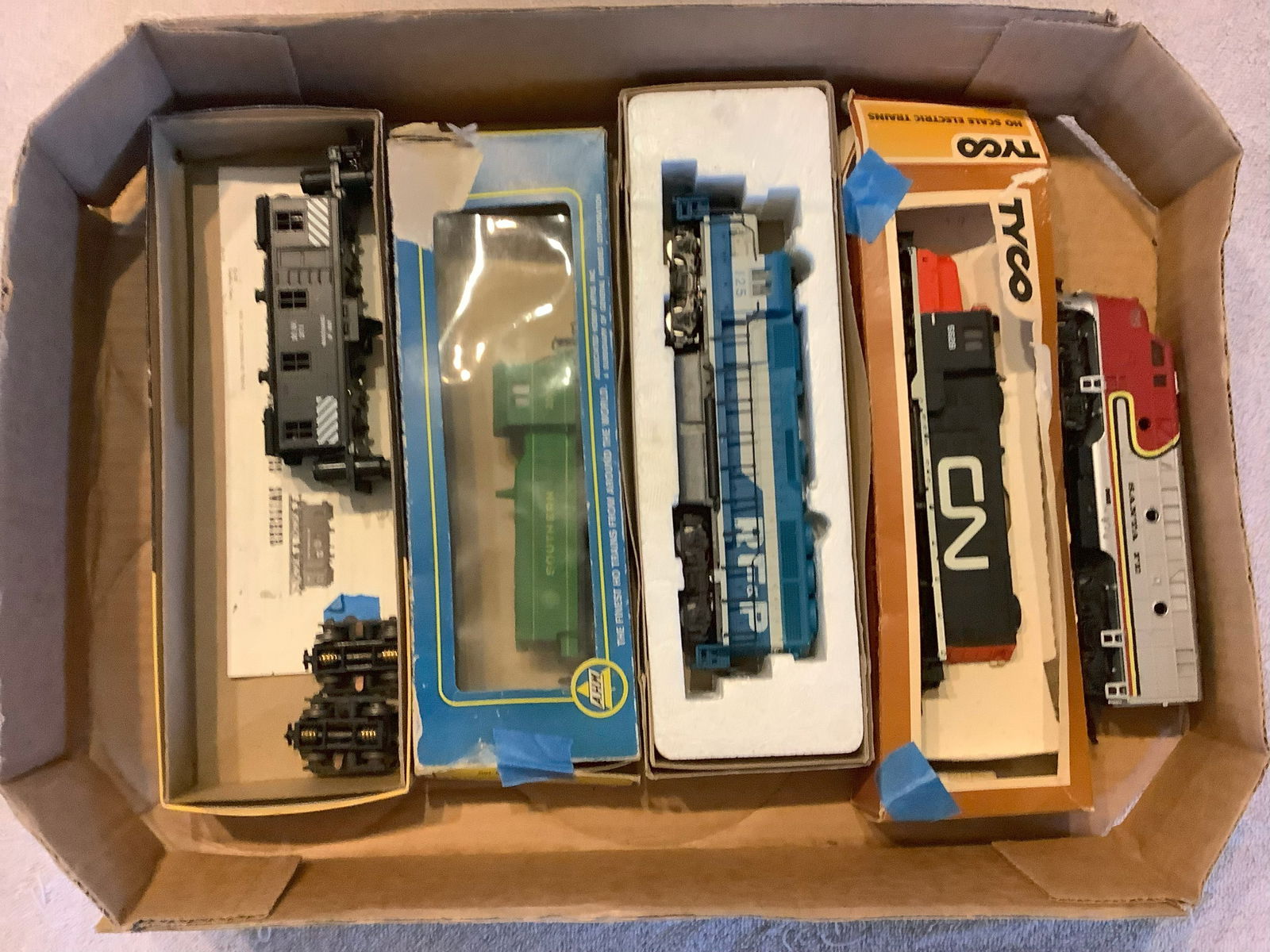 Vintage Train Cars and Engines (1 of 1)