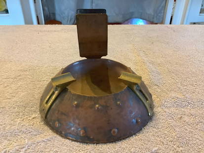 Vintage Brass/ Copper Ashtray: Vintage Brass/ Copper Ashtray