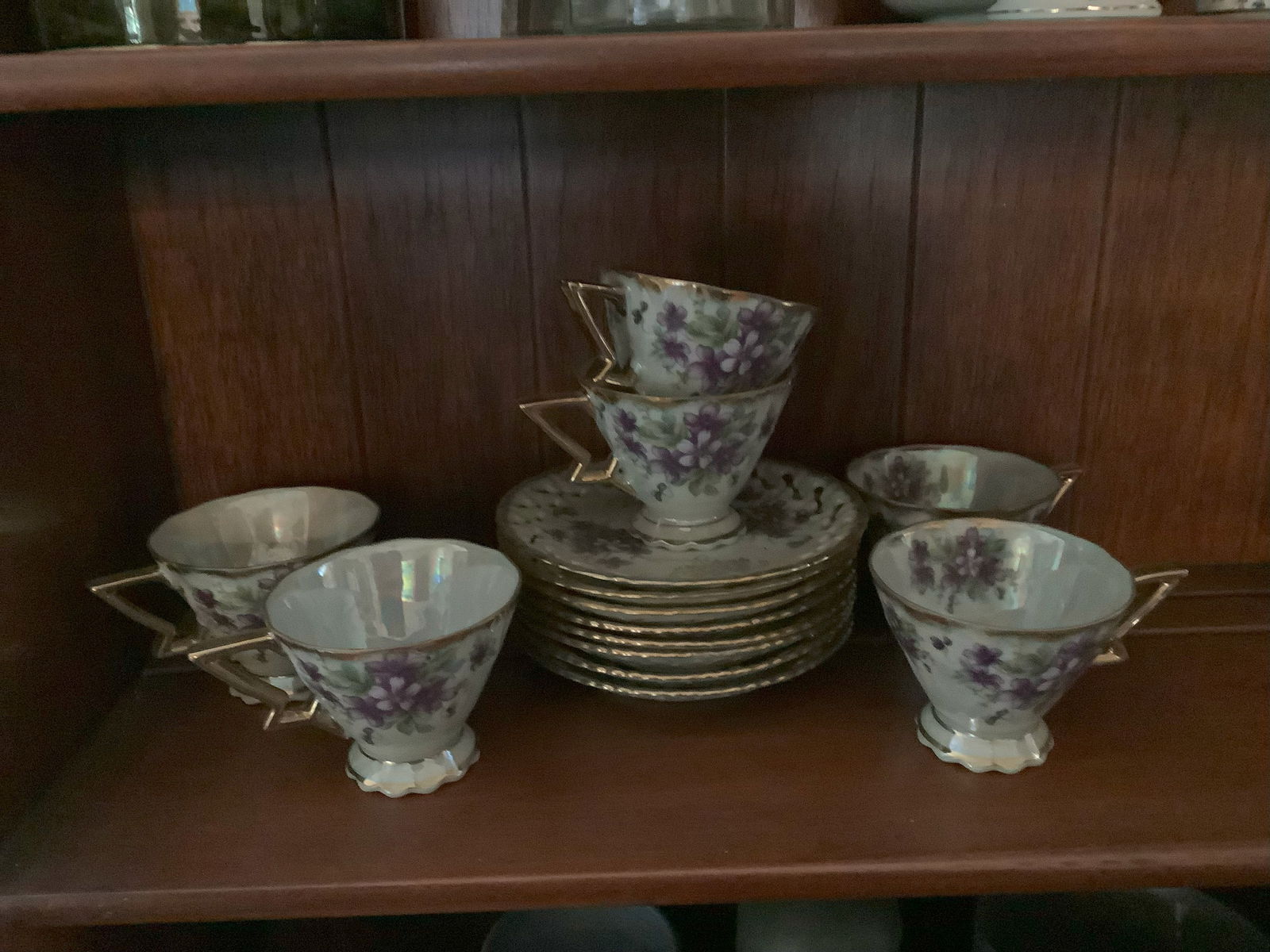 Bavaria Tea Cups and Saucers: Bavaria Tea Cups and Saucers