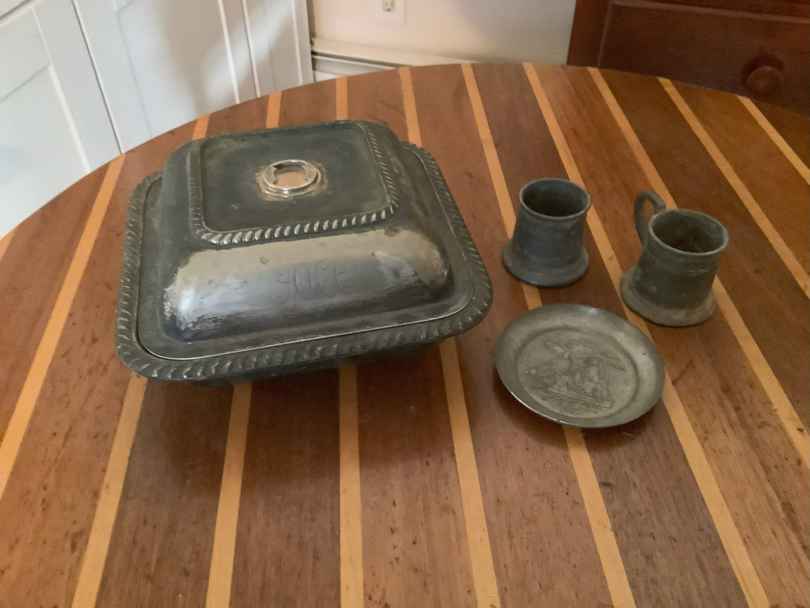 Vintage Bon Apetit Coffee Cup and Saucer Set: Vintage Bon Apetit Coffee Cup and Saucer Set