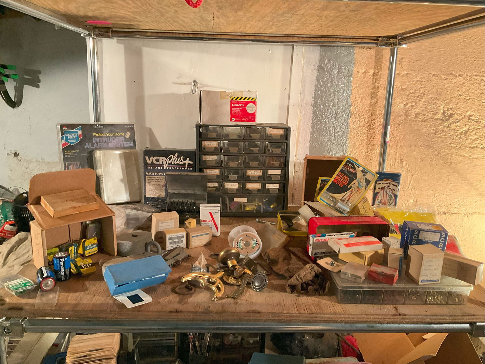 Lot of Screwdrivers, Vintage Roledex, Vintage Tin Box, Nuts and Bolts, Screws, and more (1 of 1)