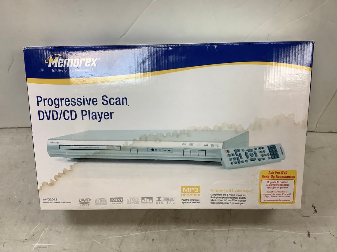 Memorex Progressive Scan DVD/CD Player (1 of 1)