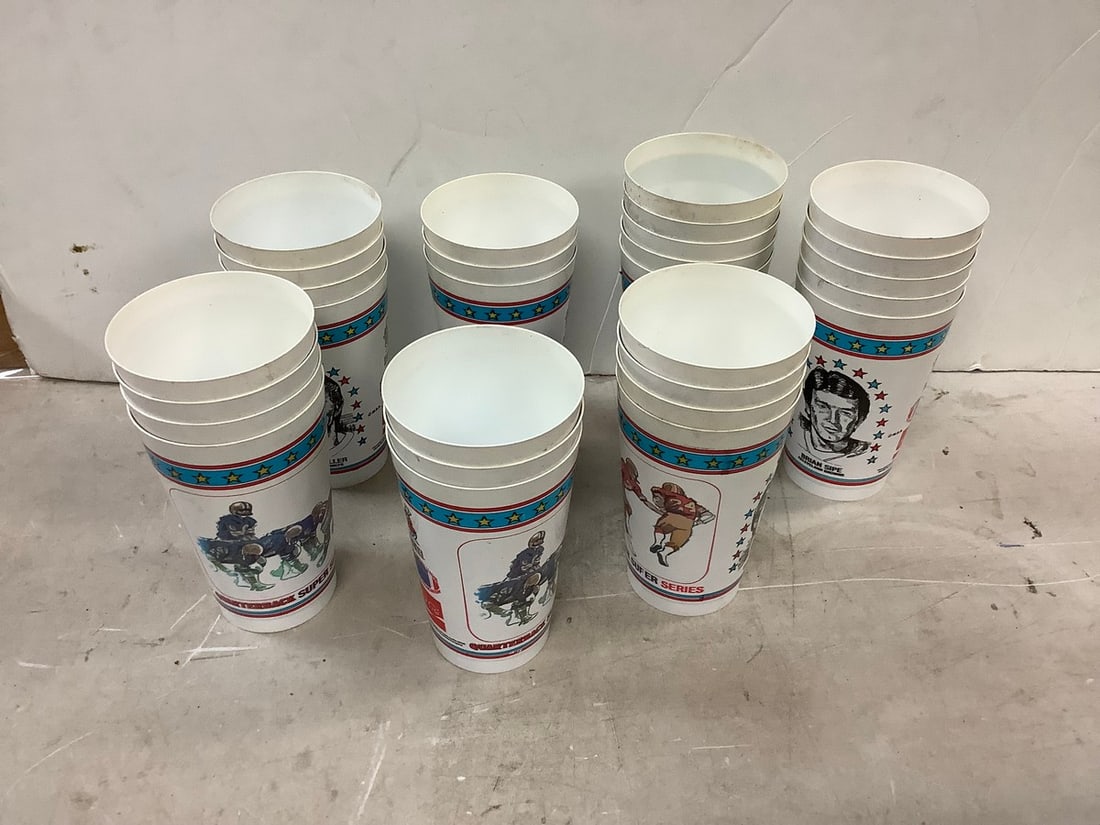 Assorted Collectible Sports Cups: Assorted Collectible Sports Cups