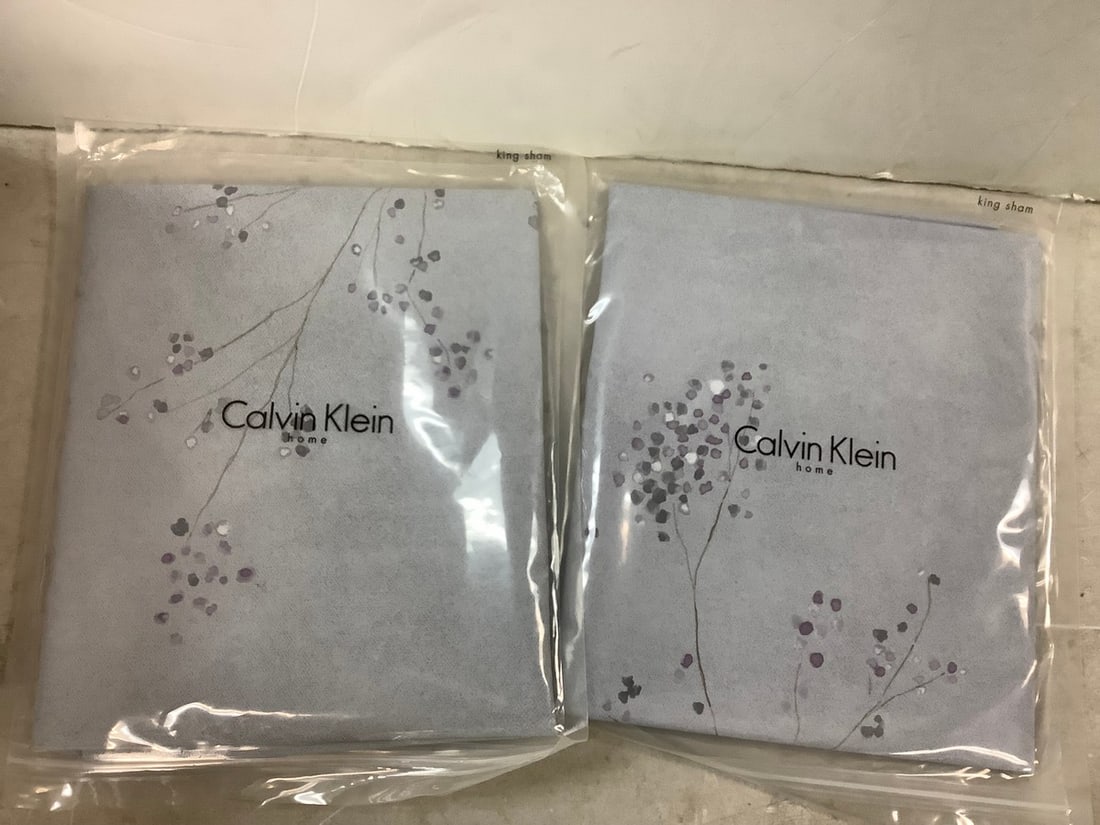 Lot of Calvin Klein king shams (1 of 1)