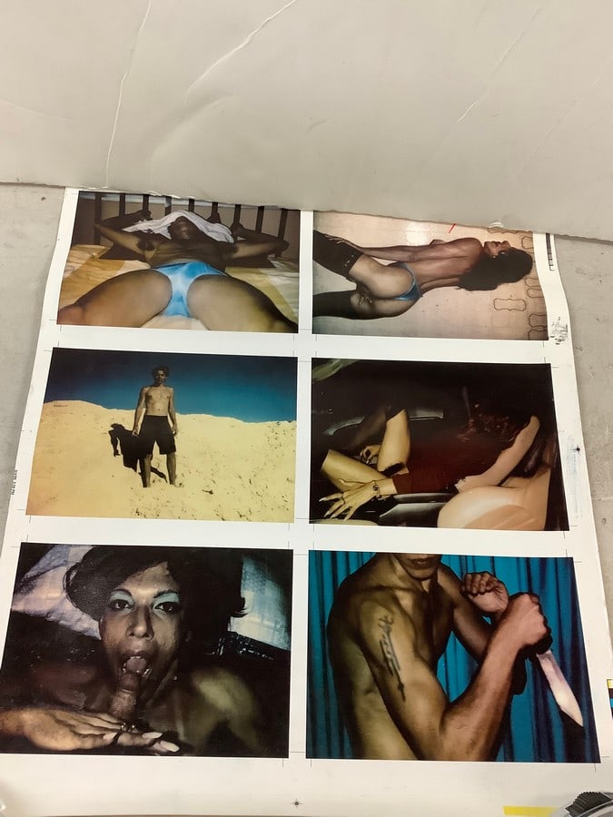 Pornographic collage 13.5in.x16.5in.: Pornographic collage 13.5in.x16.5in.