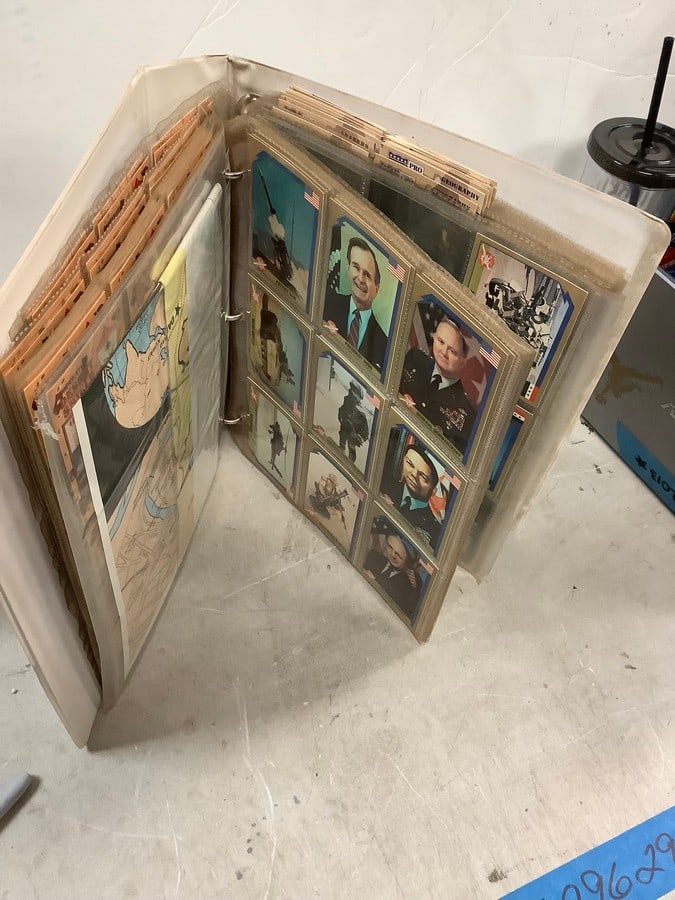 Book of Desert Storm Cards and More (1 of 1)