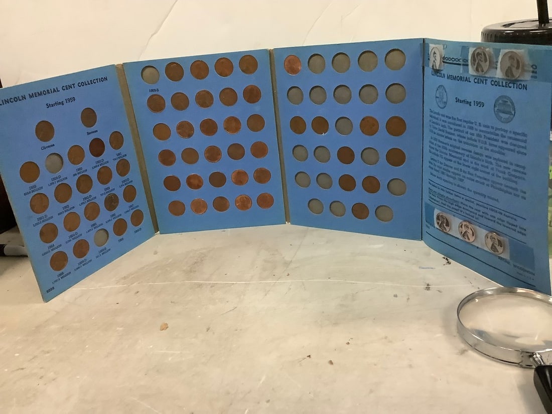 Lincoln Memorial Cent Collection Starting 1959 (1 of 1)