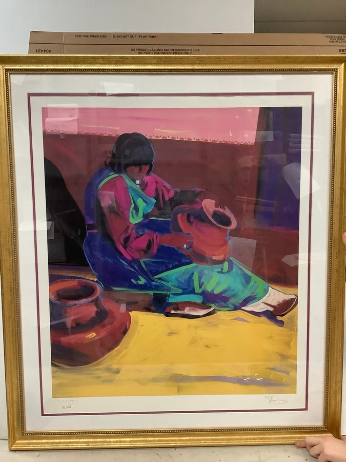 Signed and numbered print 18in.x25.5in.: Signed and numbered print 18in.x25.5in.