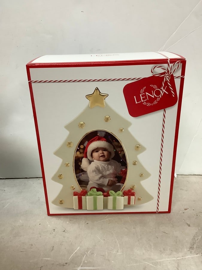 Lenox Christmas ornament christmas tree photo frame (1 of 1)