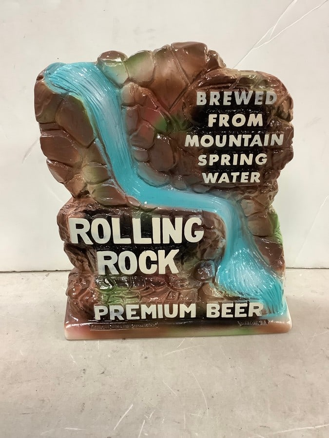 Rolling rock premium beer wall hanger (1 of 1)
