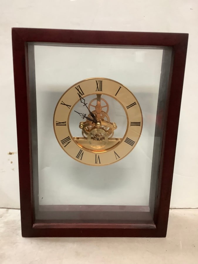 Framed Clock Decor (11 inches tall): Framed Clock Decor (11 inches tall)