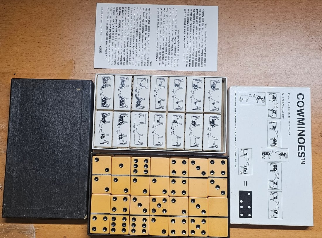 Vintage Cowminoes and Dominos Boxed Sets: Vintage Cowminoes and Dominos Boxed Sets