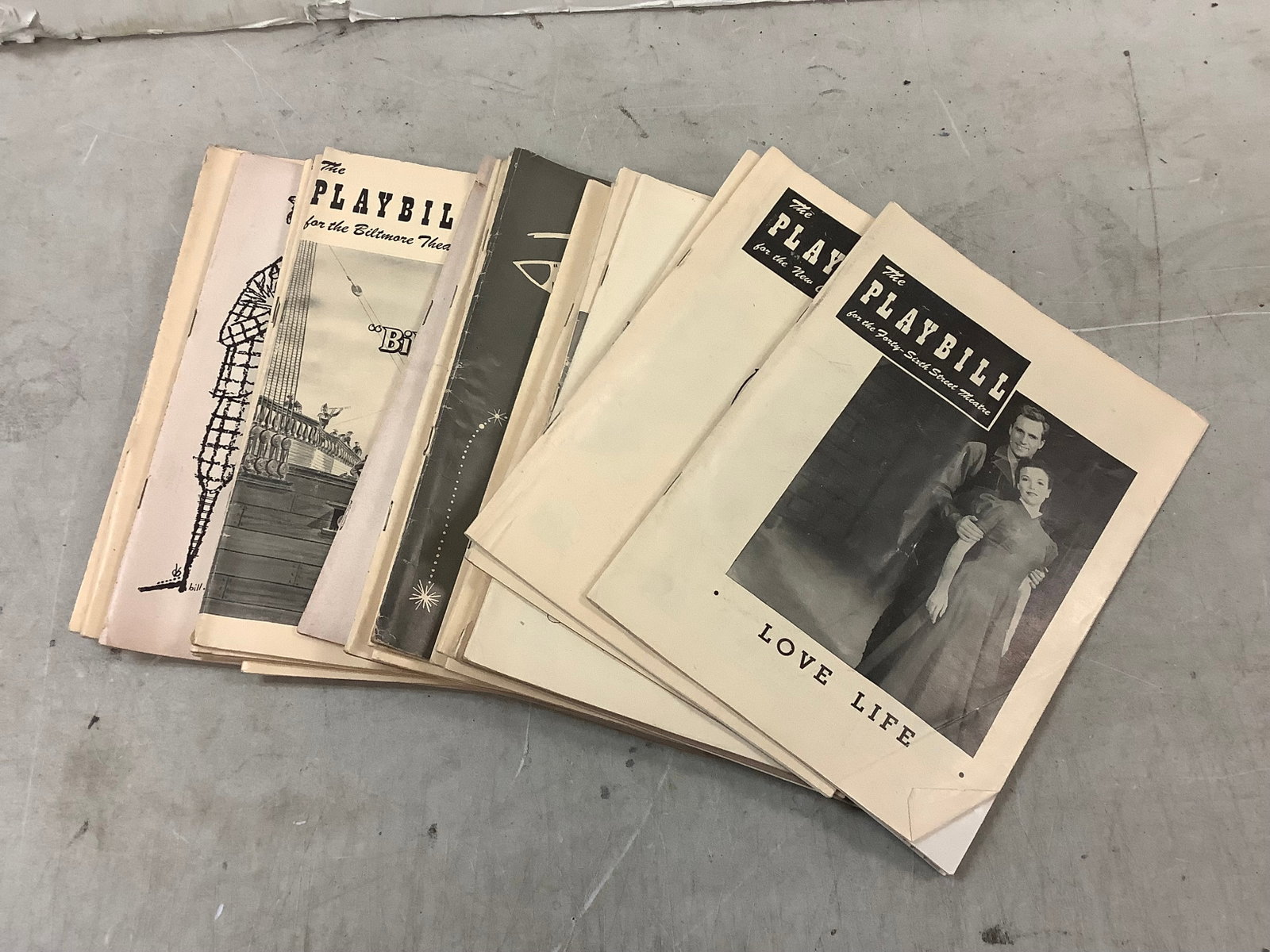 Vintage playbills: Vintage playbills