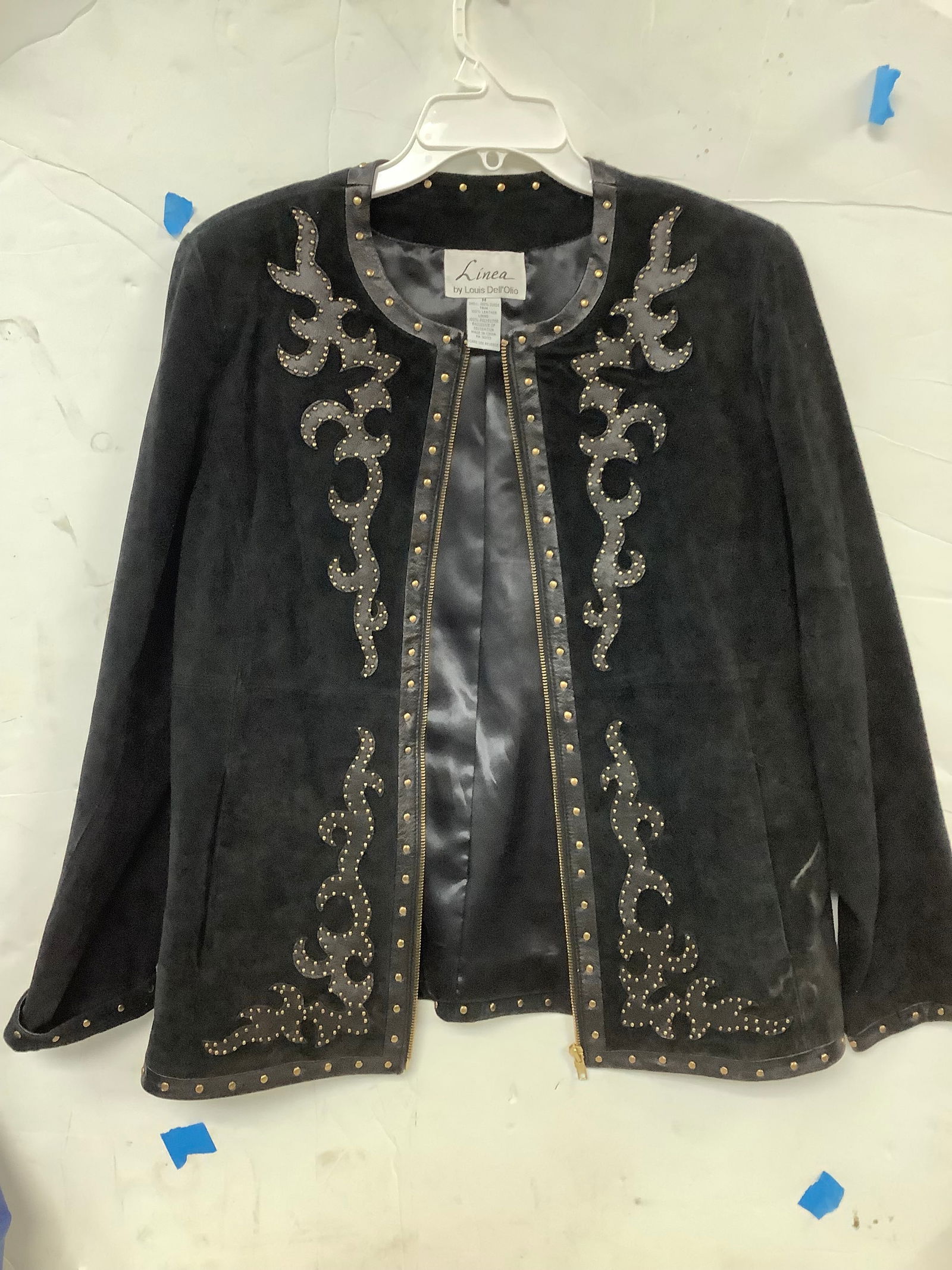 Size M Linea by Louis Dell'Olio Suede Jacket (1 of 1)