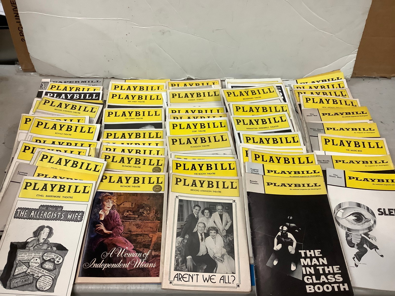 Lot of vintage playbill show books(Hank Williams Lost Highway, The Immigrant, Love, Janis, and more): Lot of vintage playbill show books(Hank Williams Lost Highway, The Immigrant, Love, Janis, and more)