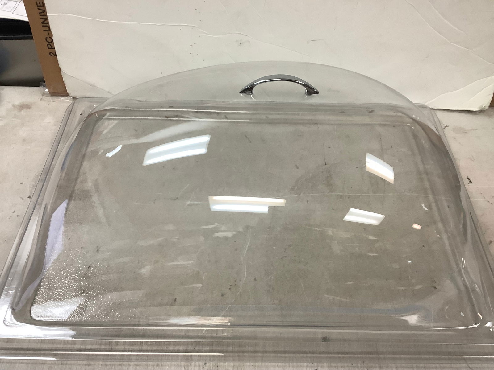 Plastic 26in.long food storage container (1 of 1)