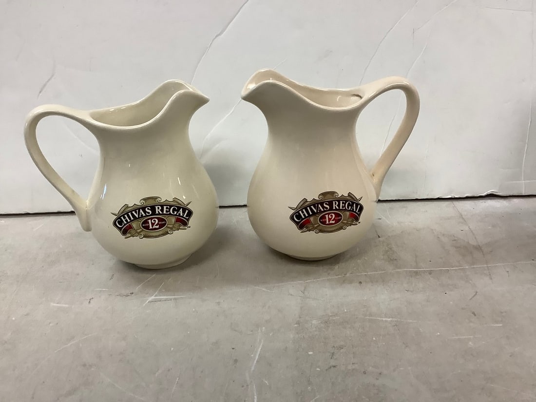 CHIVAS REGAL pitcher set 7.5in tall (1 of 1)