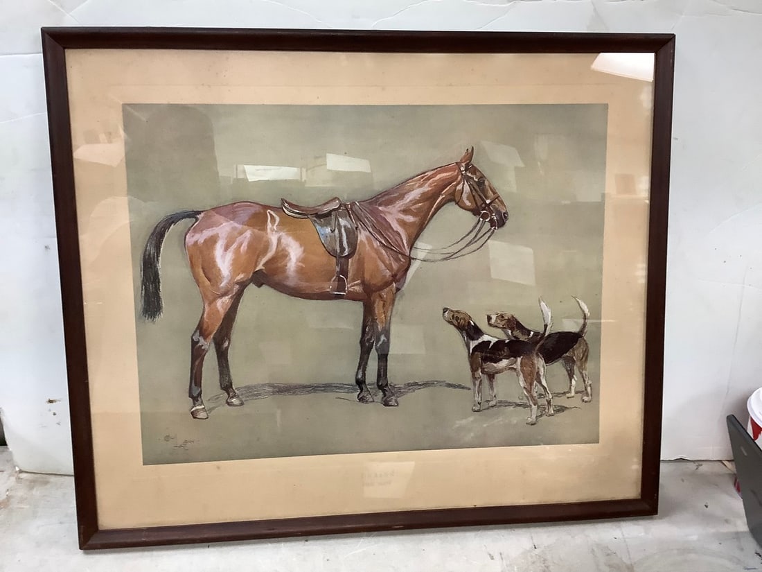 Brains by cecil aldin art 25.25x 21.5 in: Brains by cecil aldin art 25.25x 21.5 in