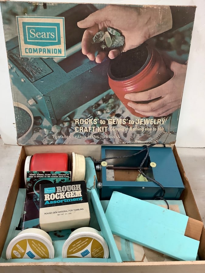 Vintage sears tumbling kit: Vintage sears tumbling kit