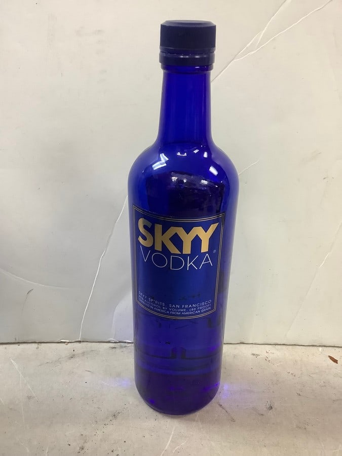 Skyy vodka(750mL, about 1/2 full) (1 of 1)