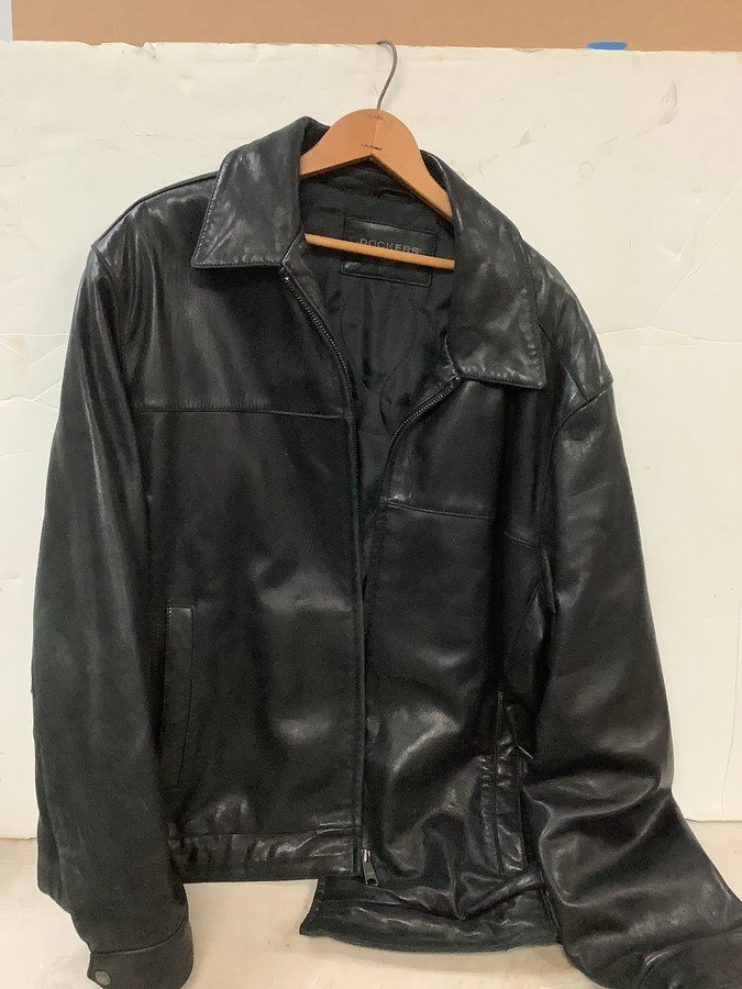 Black Guess zip up jacket (XL) (1 of 1)