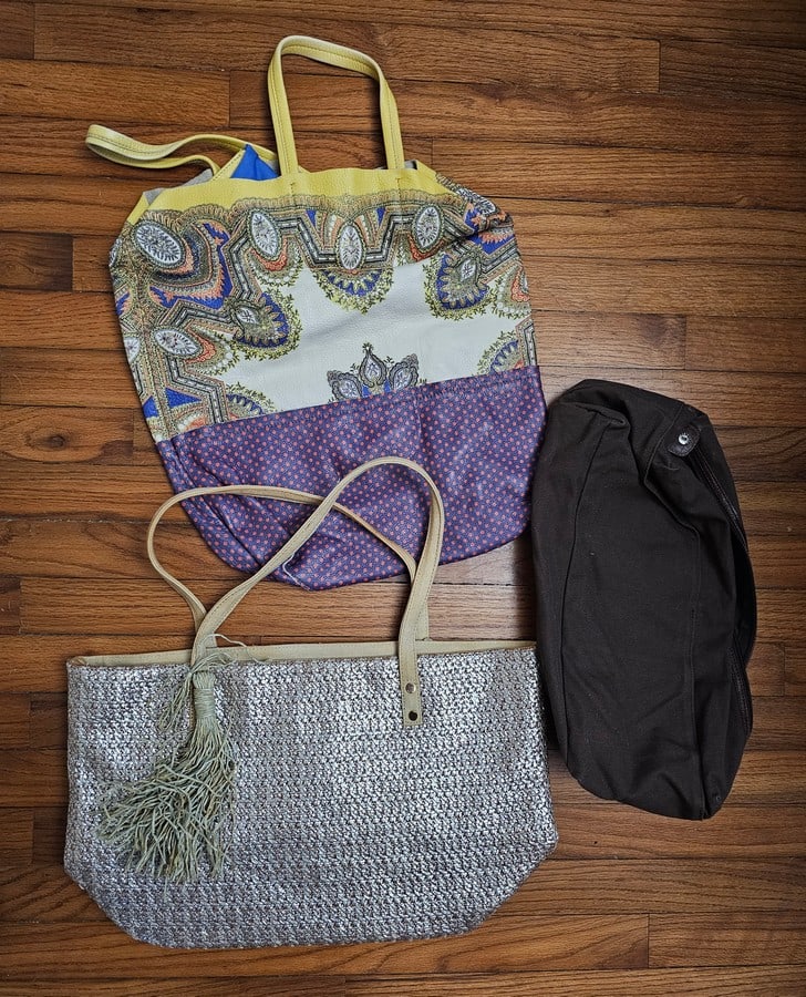 Purses incl Miss Albright, Francesco Biasia Canvas Bag, deux lux tote: Purses incl Miss Albright, Francesco Biasia Canvas Bag, deux lux tote