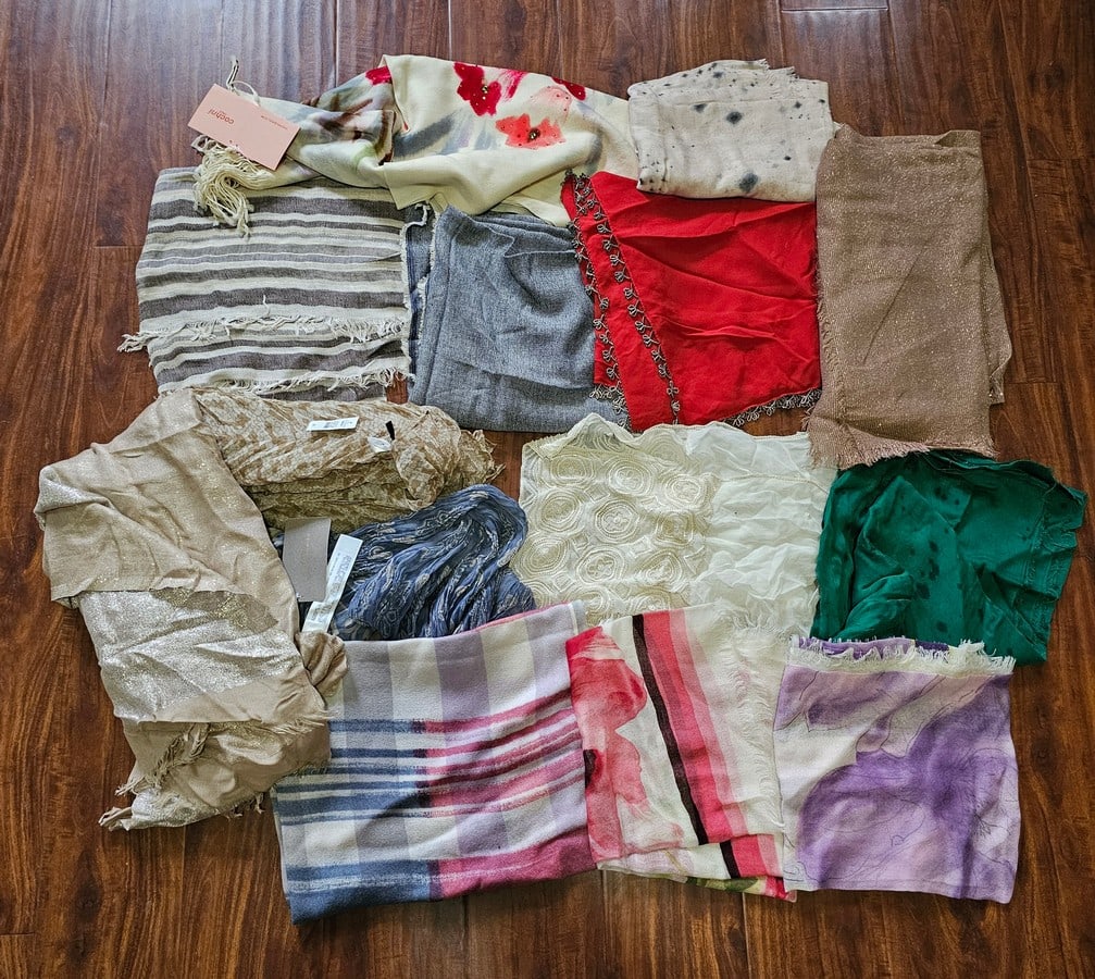 Scarves incl Vintage and Zara, Talbots NWT: Scarves incl Vintage and Zara, Talbots NWT