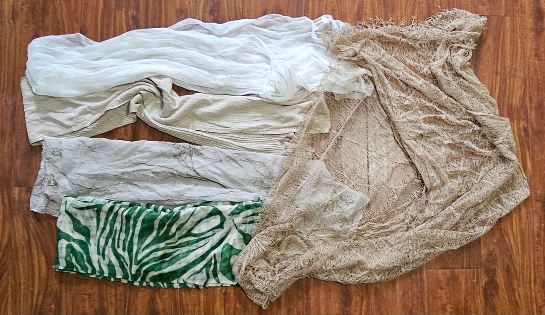 Scarves including Stunning Lace Weave: Scarves including Stunning Lace Weave
