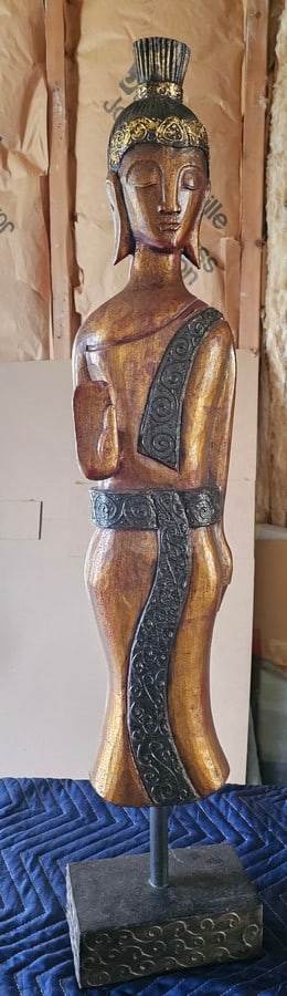 Suko Thai Wooden Figurine 3 feet tall (1 of 1)