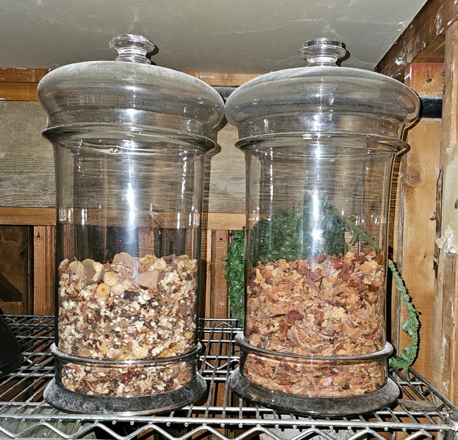 Two apothecary jars, 16x8" (1 of 1)