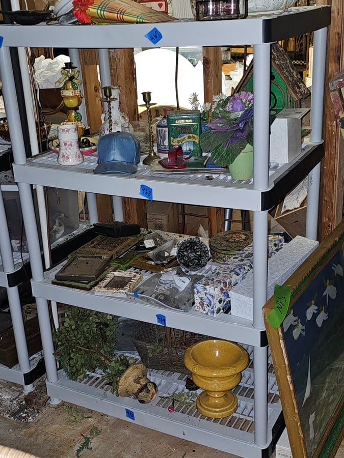 Heavy duty plastic shelving, 55x24x36" (contents not included) (1 of 1)