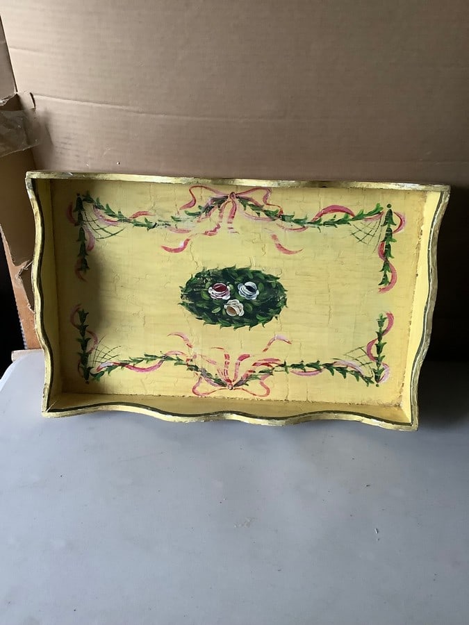 hand painted serving tray 17 x 11 (1 of 1)