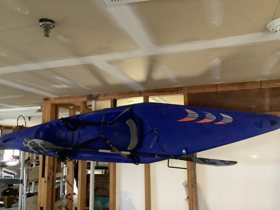 2 man kayak with paddle (1 of 1)