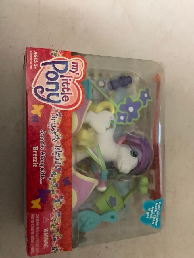 my little pony butterfly island breezy toy new in package: my little pony butterfly island breezy toy new in package