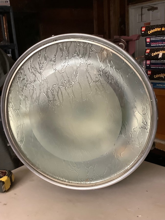 all metal ceiling light 19": all metal ceiling light 19"