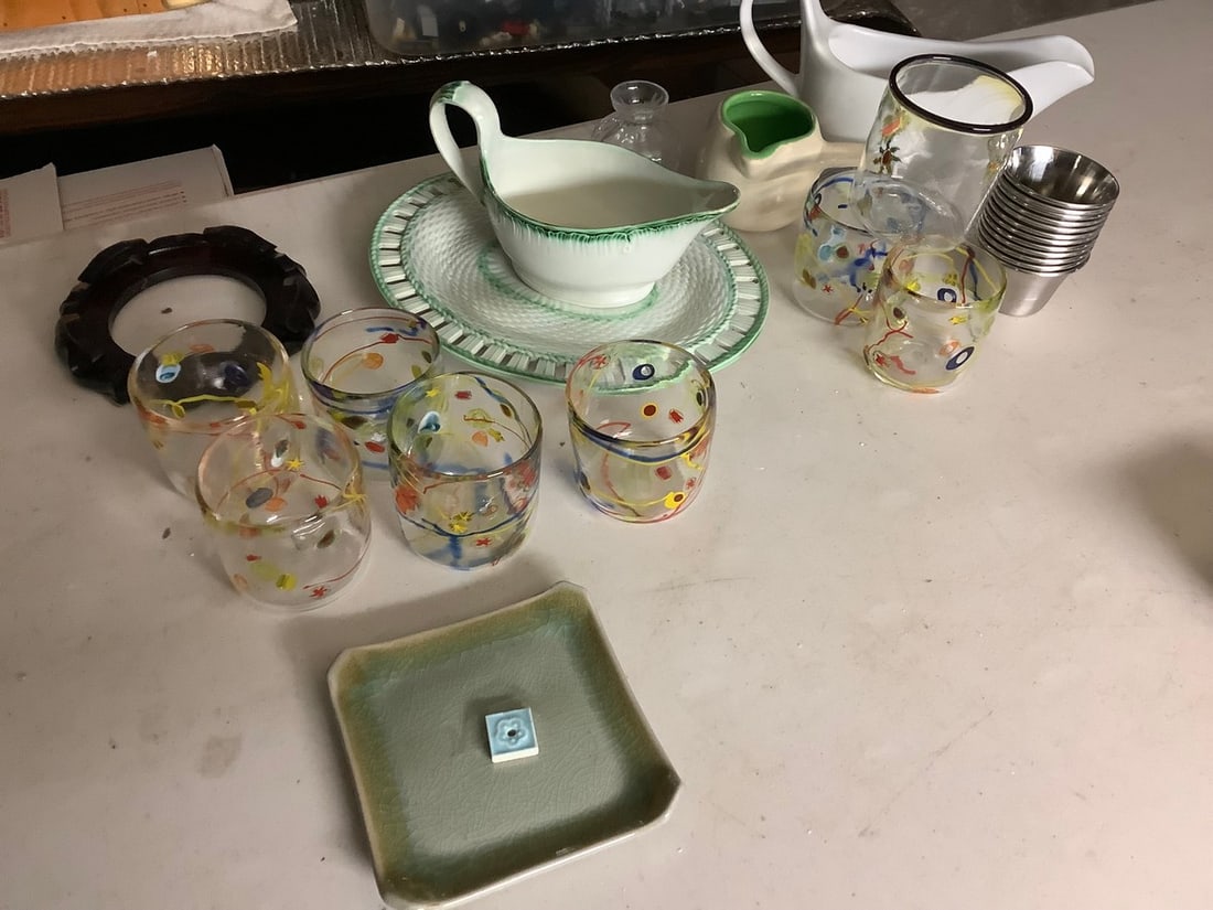 micoy hand painted glasses signed by the artist and more (1 of 1)