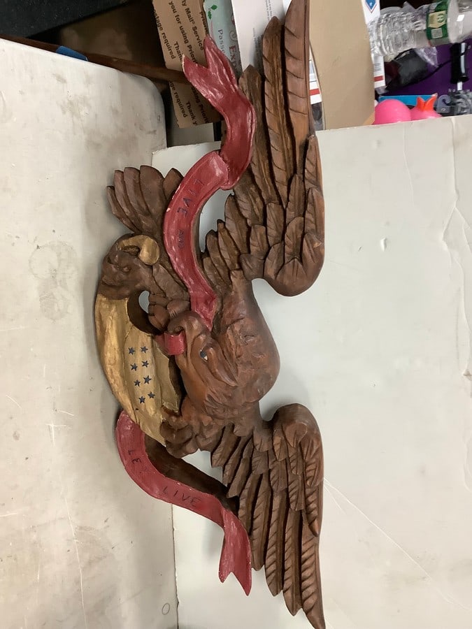 Eagle Wall Hanging 37 1/2" (1 of 1)