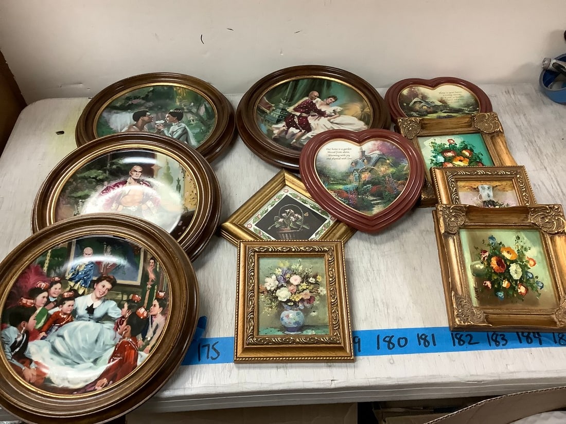 Framed Decorative Plates, Small Framed Artwork (1 of 1)