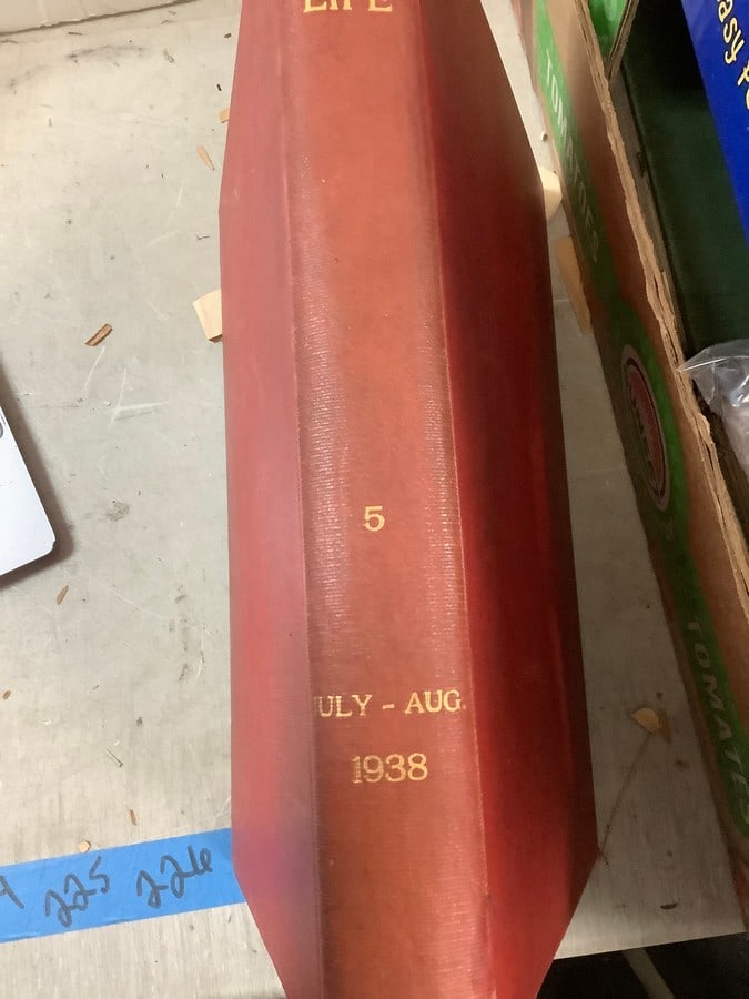 1938 bound life magazines (1 of 1)