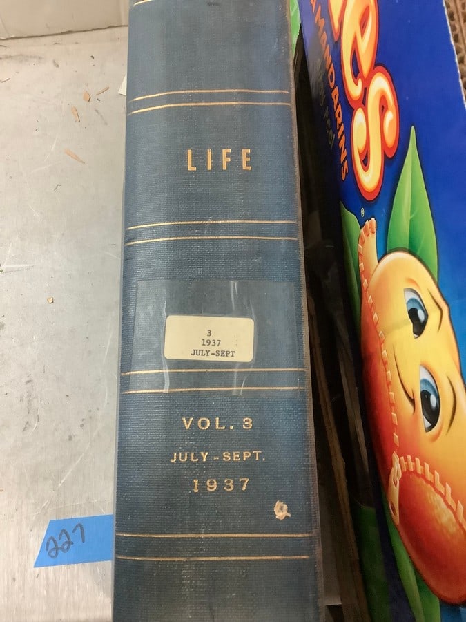 bound life magazines 1937 (1 of 1)