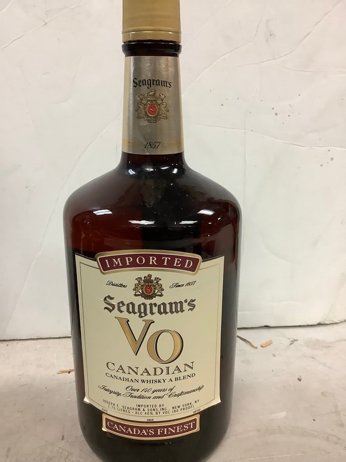 seagrams vo whiskey 1.75 liters (1 of 1)