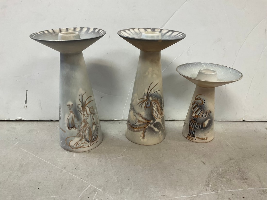 Vintage candle holders SASHA B (1 of 1)