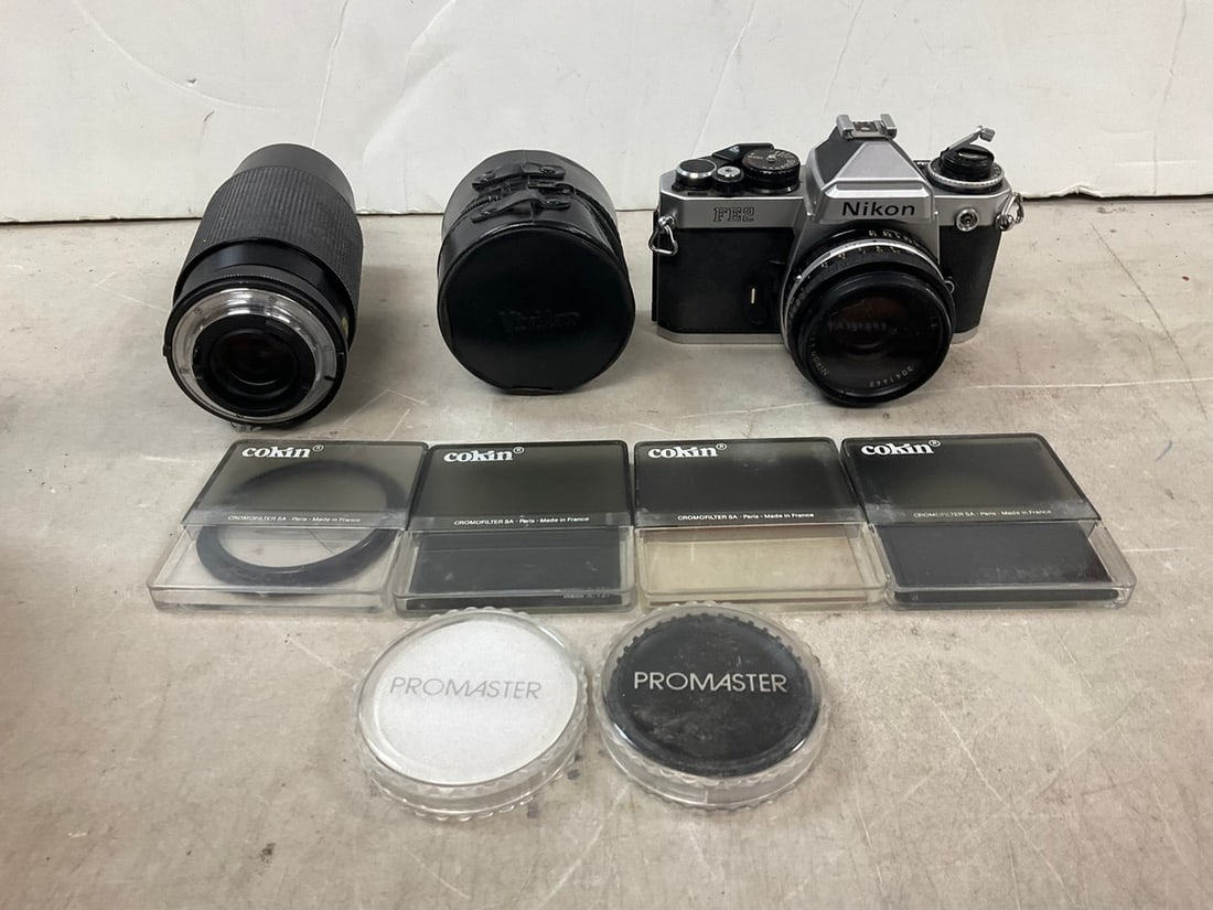 Lot of Nikon Camera, Cokin cromofilters, and more (1 of 1)