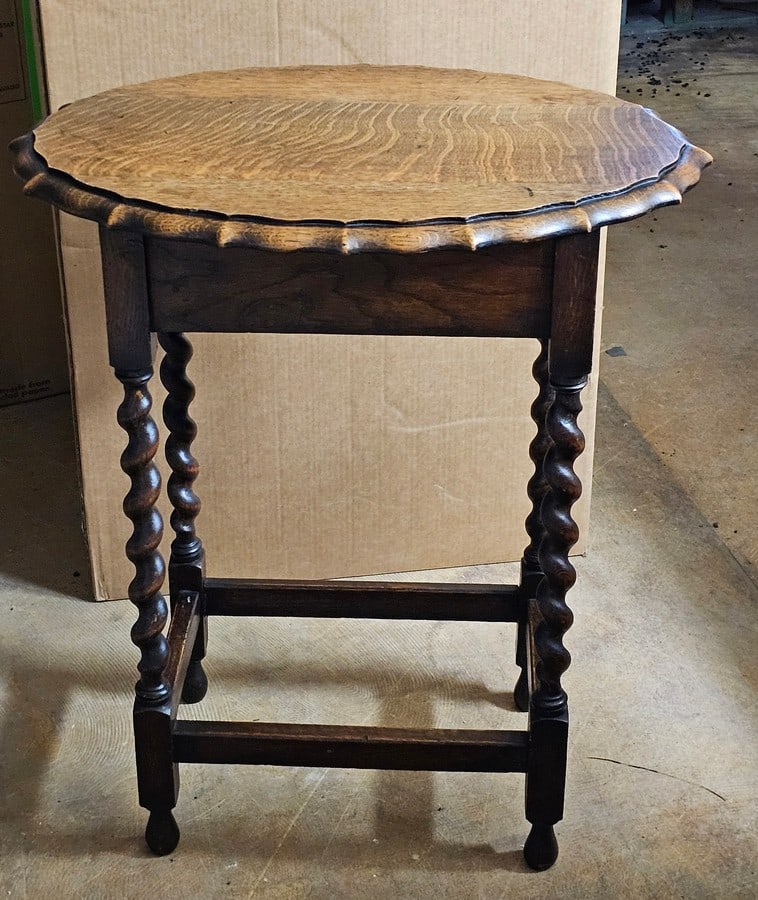 Vintage Wooden Accent Table 28x24x16" (1 of 1)