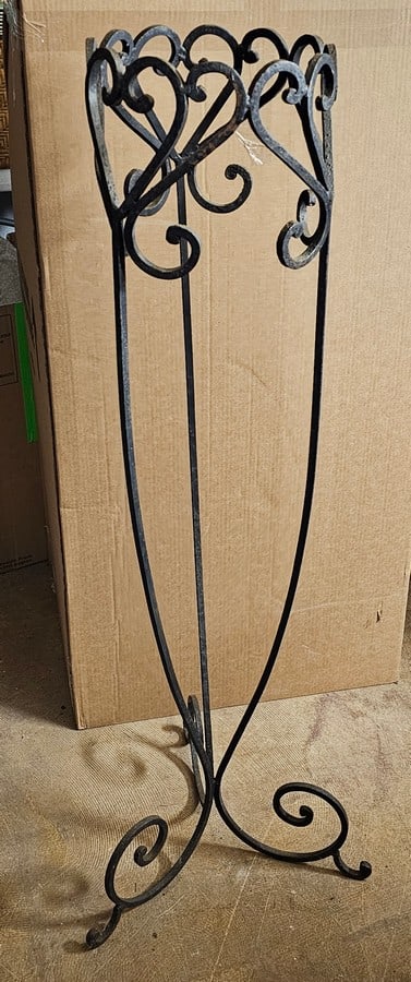 Tall Metal Planter Stand 48x14x14" (1 of 1)